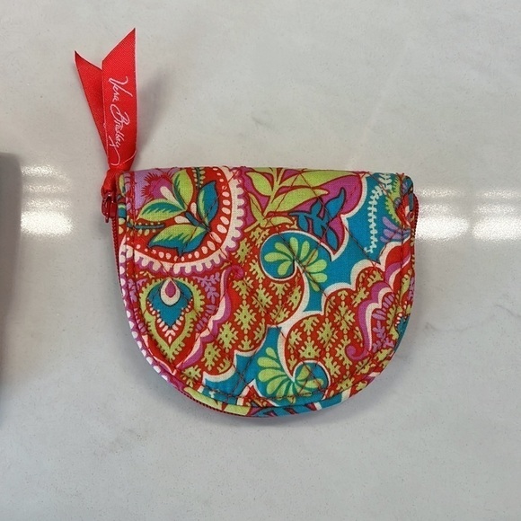 Vera Bradley tote bag, coin purse, wallet set - Picture 3 of 12